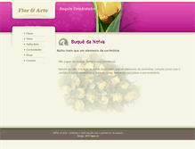 Tablet Screenshot of buquesdesidratados.com.br